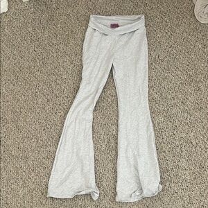 Edikted Gray Casual Bottoms Relaxed Fit